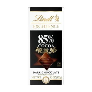 Lindt Excellence 85% Cocoa Robust Dark Chocolate 100g