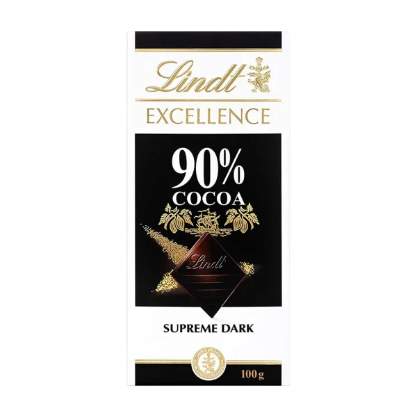 Lindt Excellence 90% Cocoa Supreme Dark Chocolate 100g