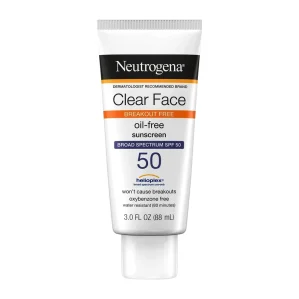 Neutrogena Clear Face Breakout Free Sunscreen