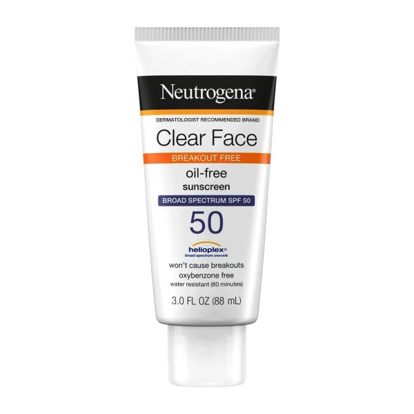 Neutrogena Clear Face Breakout Free Sunscreen