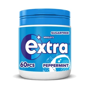 Extra Peppermint Chewing Gum Sugar Free 60pcs