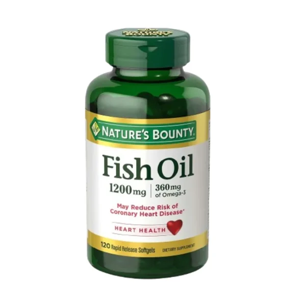 Nature's Bounty Fish Oil Omega-3 1200mg