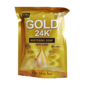 Vivi Skin Care Gold 24K Whitening Soap 80g