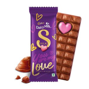 Cadbury Dairy Milk Silk Heart Blush Chocolate You Are My Love - Image 2