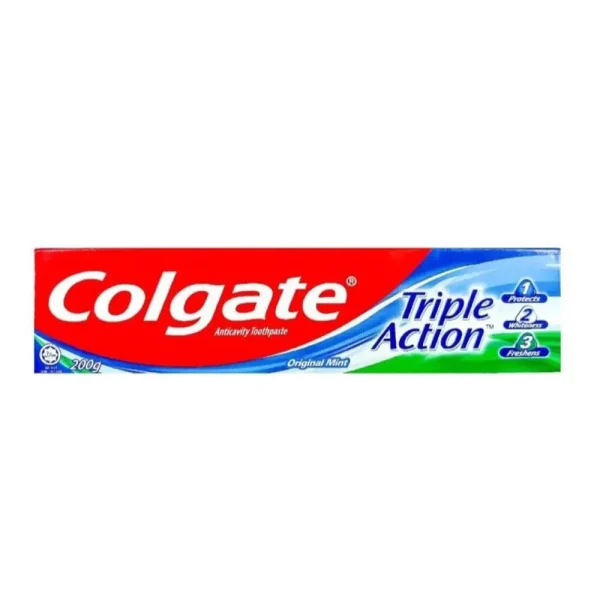 Colgate Triple Action Original Mint Toothpaste 200g