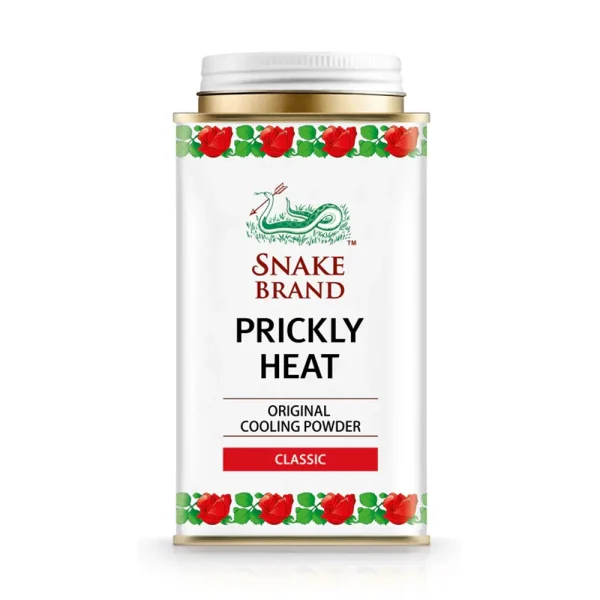 Snake Brand Prickly Heat Original Cooling Powder Classic