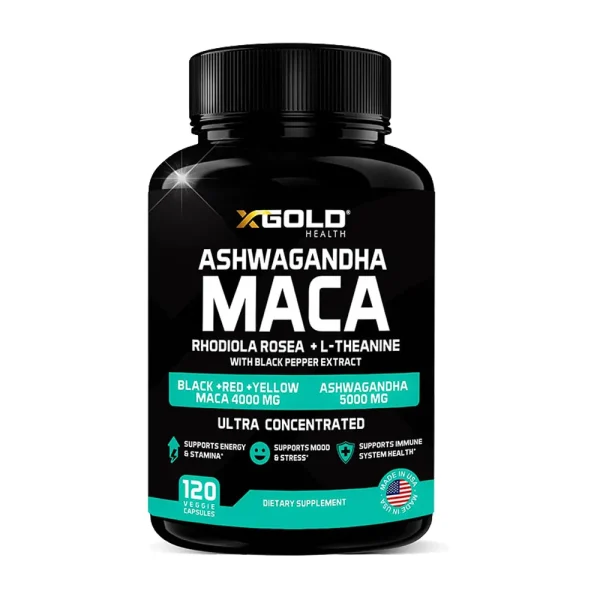 X Gold Health Ashwagandha Maca