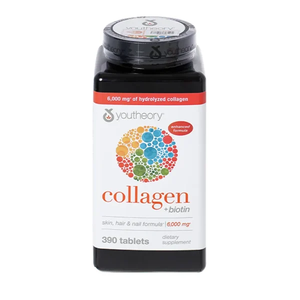 Youtheory Collagen Biotin 6000mg