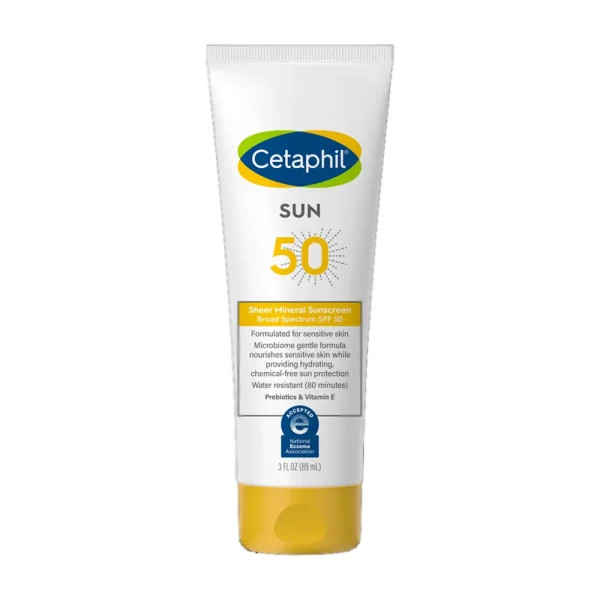 Cetaphil Sheer Mineral Sunscreen SPF50 89ml