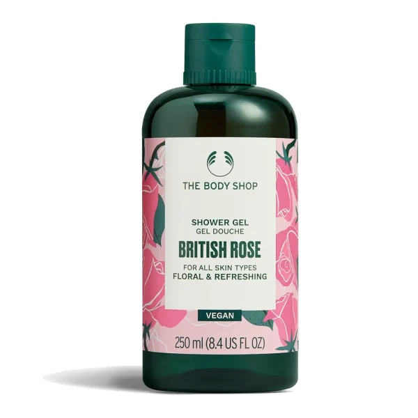 The Body Shop British Rose Shower Gel 250ml