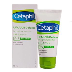 Cetaphil UVA/UVB Defence SPF 50+/PA++++ Very High Sun Protection