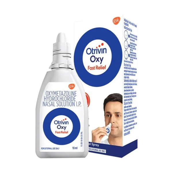 Otrivin Oxy Fast Relief Nasal Spray 10ml (1) Otrivin Oxy Fast Relief Nasal Spray