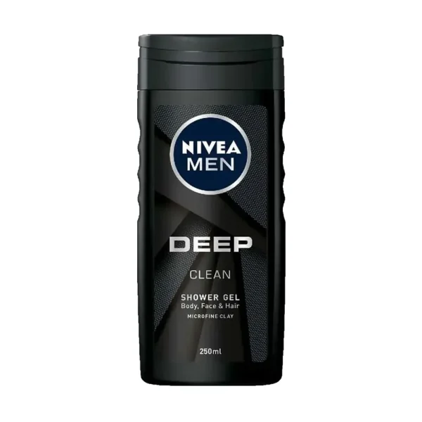 Nivea Men Shower Gel Deep Clean 250ml