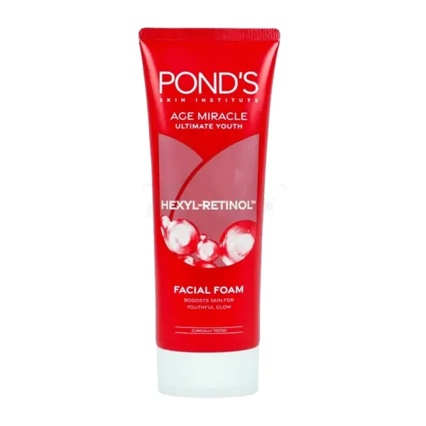 Pond's Age Miracle Hexyl-Retinol Facial Foam 90g Pond's Age Miracle Hexyl-Retinol Facial Foam