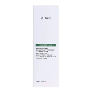 Anua Heartleaf+BHA Quercetinol Pore Deep Cleansing Foam