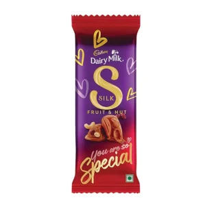 Cadbury Dairy Milk Silk Fruit and Nut chocolate
