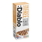 Diablo Sugar Free Chocolate Striped Peanut Cookies 150g