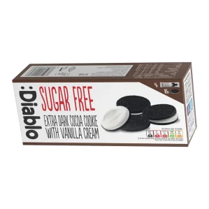 Diablo Sugar Free Extra Dark Cocoa Cookie