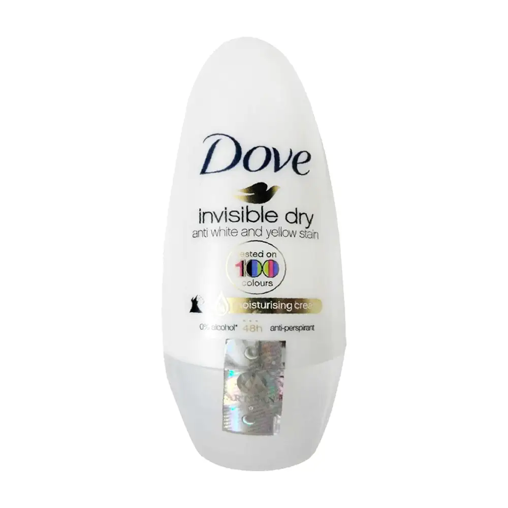 Dove Invisible Rolon Dove Invisible Dry Deodorant Roll On 40ml | Sinin