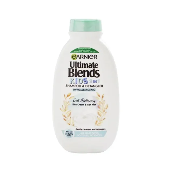 Garnier Ultimate Blends Kids Shampoo & Detangler Oat Delicacy 250ml Garnier Ultimate Blends Kids Shampoo & Detangler Oat Delicacy