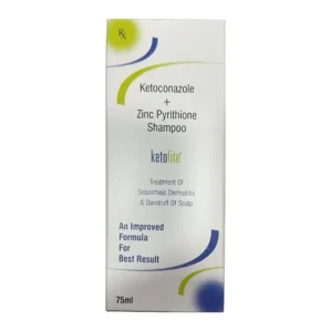 Ketolite Ketoconazole Zinc Pyrithione Shampoo