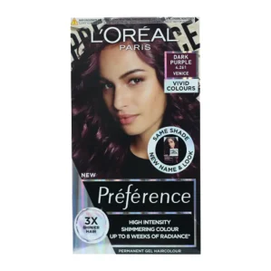 Loreal Preference 4.261 Dark Purple Hair Color