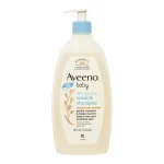 Aveeno Baby Daily Moisture Wash & Shampoo 532ml
