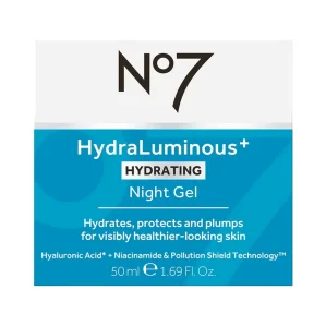 No7 Hydraluminous+ Hydrating Night Gel