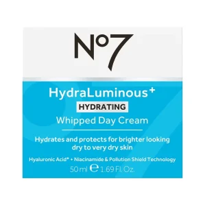 No7 Hydraluminous+ Whipped Day cream 50ml