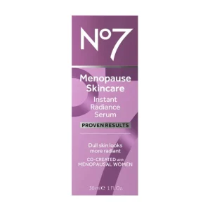 No7 Menopause Skincare Instant Radiance Serum