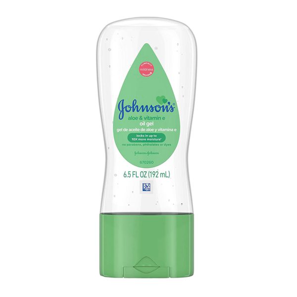 Johnson's Baby Oil Gel with Aloe Vera and Vitamin E