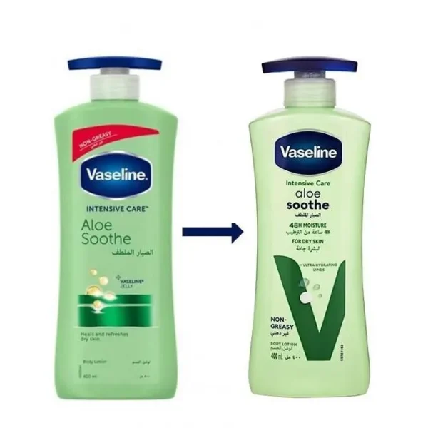 Vaseline Aloe Soothe Body Lotion
