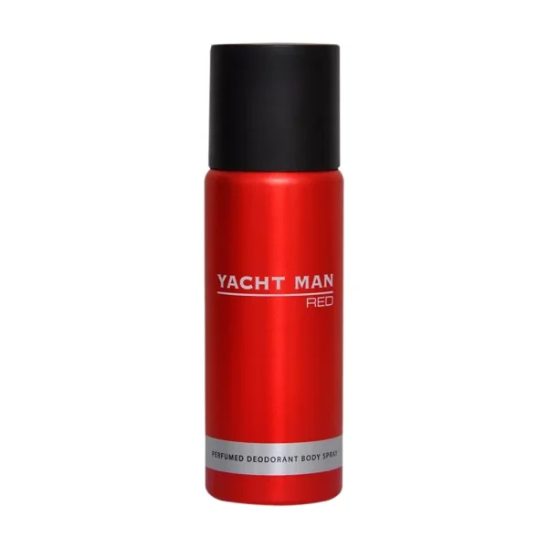 Yacht Man Red Perfumed Deodorant Body Spray 200ml Yacht Man Red Perfumed Deodorant Body Spray 200ml