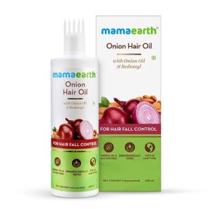 Mamaearth Onion Oil with Redensyl for Hair Fall Control