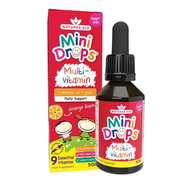 Natures Aid Mini Drops MultiVitamin