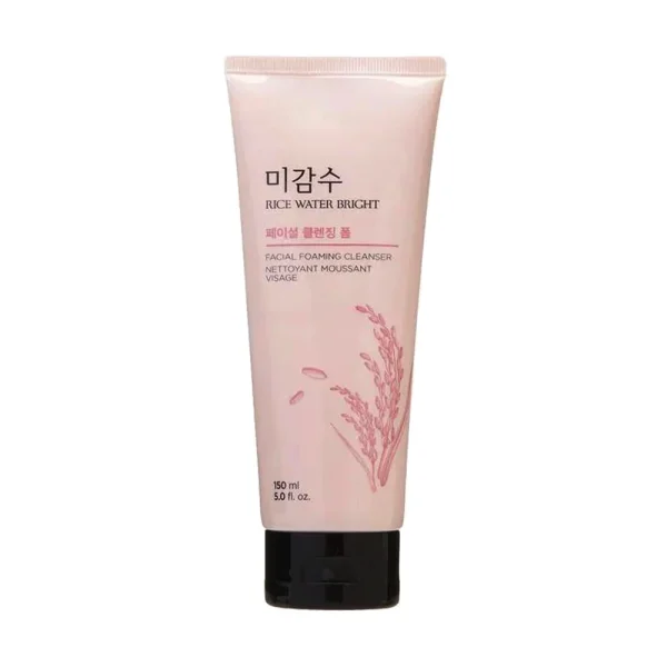 The Face Shop Rice Water Bright Foaming Cleanser 150ml The Face Shop Rice Water Bright Foaming Cleanser 150ml