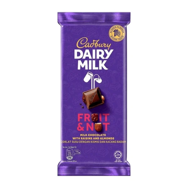 Cadbury Fruit & Nut Milk Chocolate Cadbury Fruit & Nut Milk Chocolate