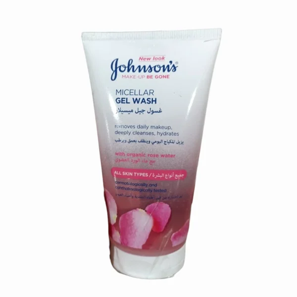 Johnson's Micellar Gel Wash with Organic Rose Water Johnson's Micellar Gel Wash with Organic Rose Water
