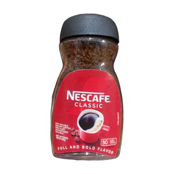 Nestle Nescafe Classic Full & Bold Flavor 100g Nestle Nescafe Classic Full & Bold Flavor