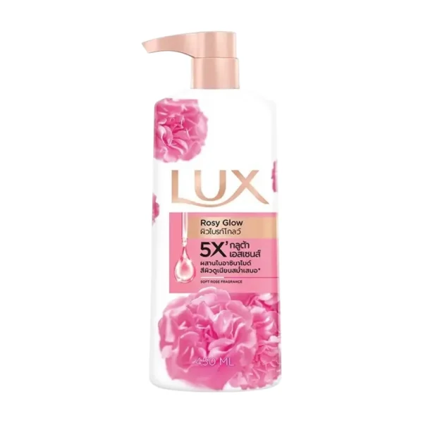Lux Rosy Glow Soft Rose Fragrance Body Wash 450ml Lux Rosy Glow Body Wash 450ml